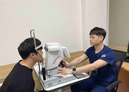 안과검사실에서 근무하는 임상병리사를 만나다