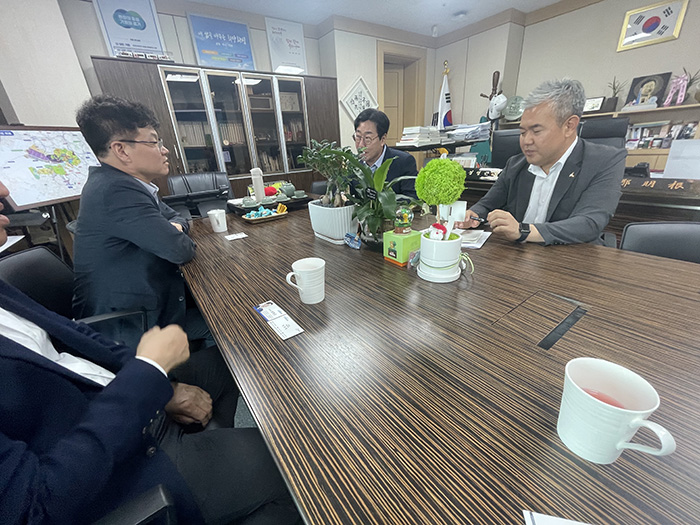 대한임상병리사협회, 정명근 화성시장과 면담